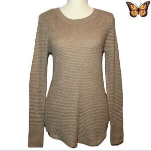 Kismet Long Sleeve Waffle Sweater Size Extra Small